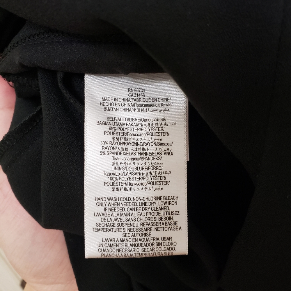 BCBGMaxAzria Embroidered Sheer-Trim Dress - Picture 6 of 16